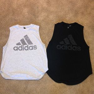 adidas Muscle Tee/Tank Set of 2